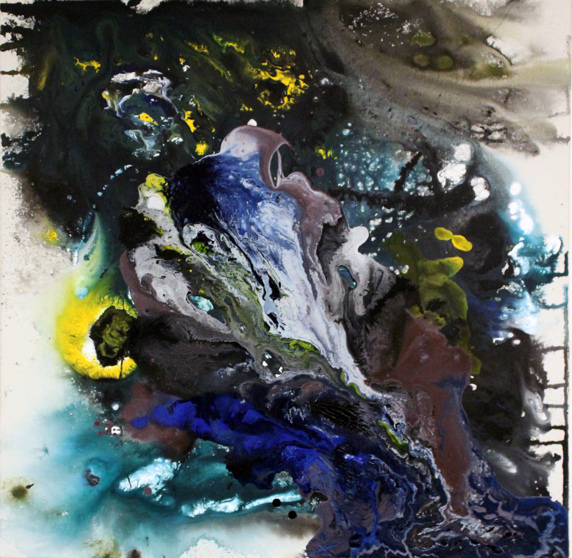 Mindfulness, 70x70cm, 2017