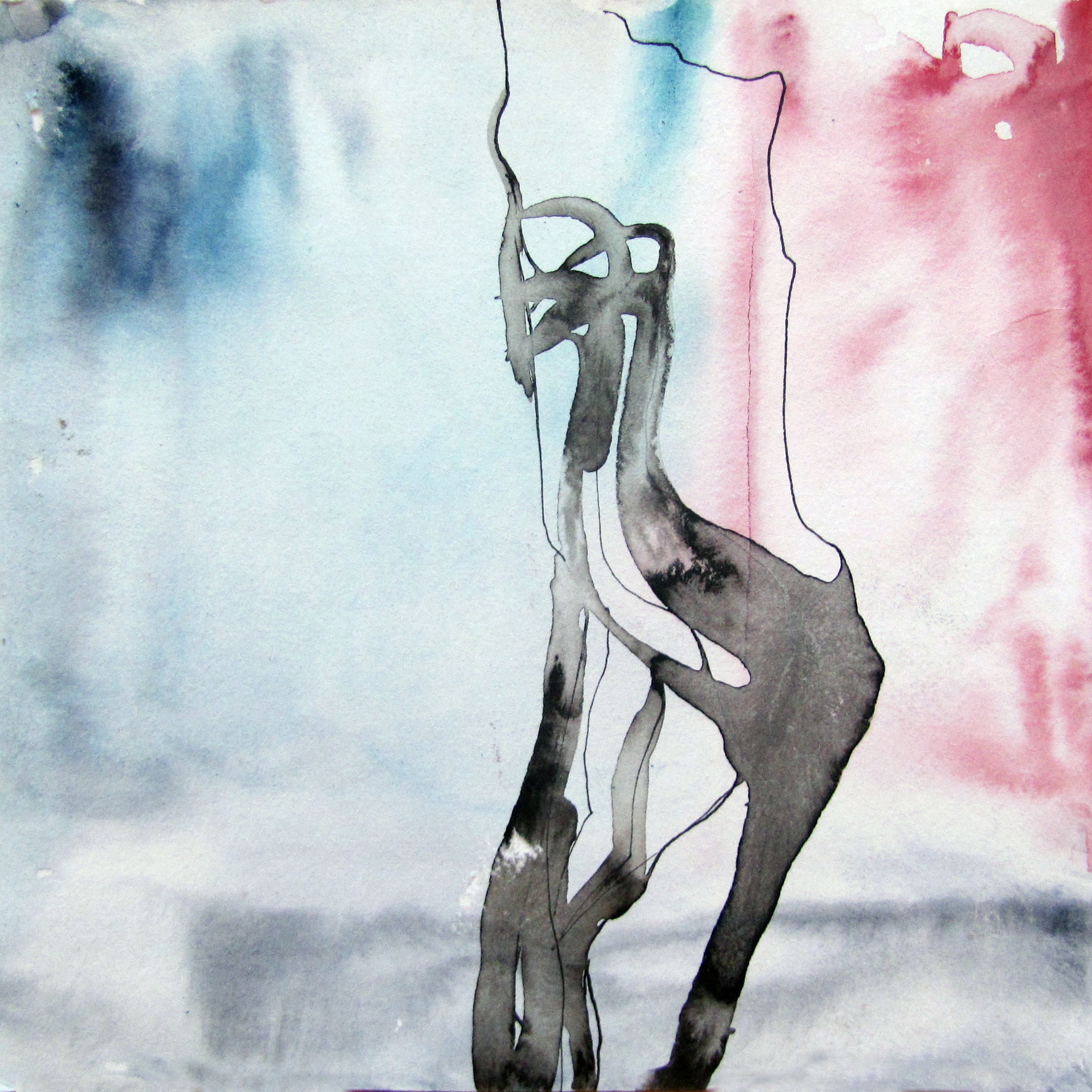 Untitled VII,watercolour&ink on paper,25x25cm,2019 Untitled VI,watercolour&ink on paper,25x25cm,Accra,2017